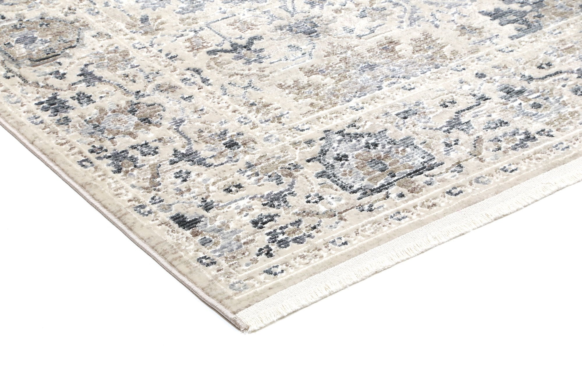 Istanbul Modern Aylin Cream Blue Rug - Floorsome - Modern - DRAG801310156CREA - Modern
