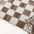 Jade Checkers Cream Brown Rug - JADE007 - Floorsome - Area Rug - JADE160007 - Area Rug