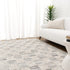 Jade Distressed Checkers Grey Beige Rug - JADE004 - Floorsome - Area Rug - JADE160004 - Area Rug