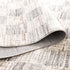 Jade Distressed Checkers Grey Beige Rug - JADE004 - Floorsome - Area Rug - JADE160004 - Area Rug
