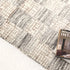 Jade Distressed Checkers Grey Beige Rug - JADE004 - Floorsome - Area Rug - JADE160004 - Area Rug