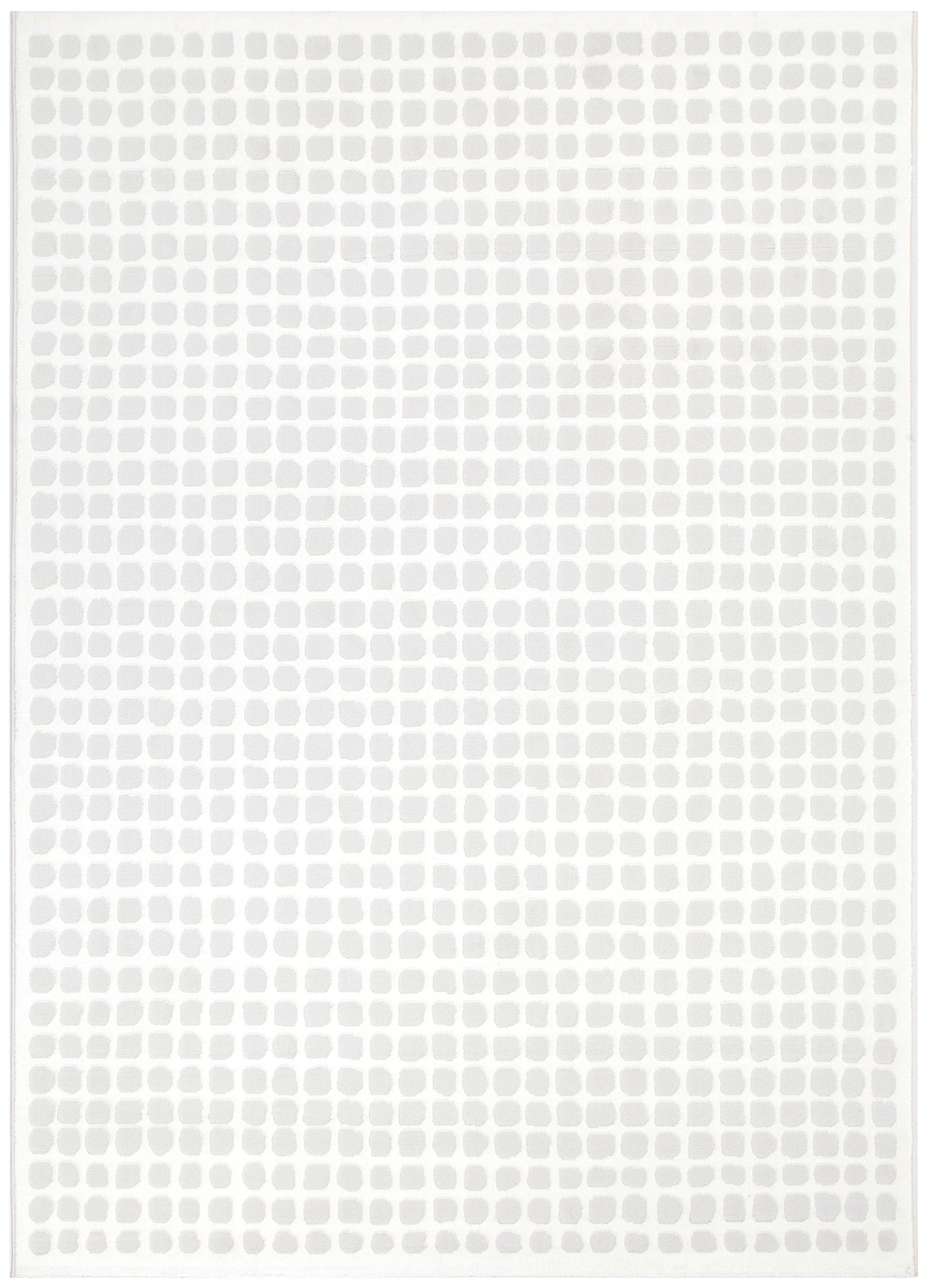 Jade Geometric Shapes Cream Grey Rug - JADE005 - Floorsome - Area Rug