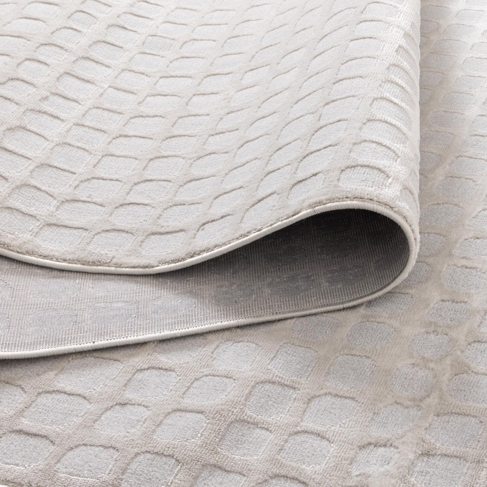 Jade Geometric Shapes Grey Rug - JADE006 - Floorsome - Area Rug - JADE160006 - Area Rug