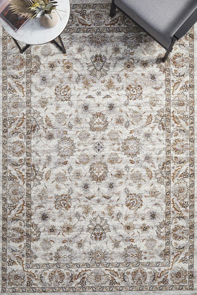 Jaipur 66 Bone Rug - Floorsome - JAIPUR COLLECTION - JPR - 66 - BONE - 230X160 - JAIPUR COLLECTION