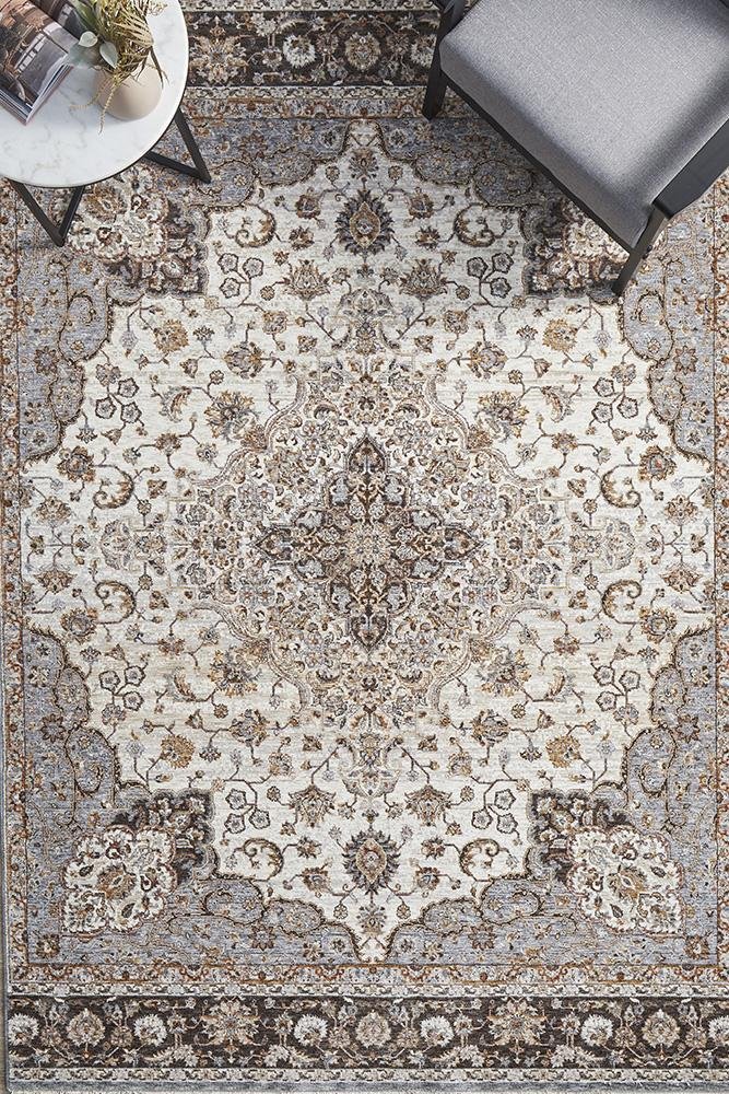 Jaipur 77 Silver Rug - Floorsome - JAIPUR COLLECTION - JPR - 77 - SILVER - 230X160 - JAIPUR COLLECTION