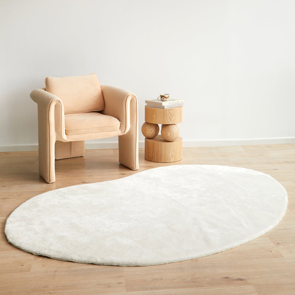 Jelly Bean Snow White Rug - Floorsome - Jelly Bean