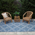 Jinju Blue Trellis Polypropylene Outdoor Rug - Floorsome - ILLJINJU0160230 - 