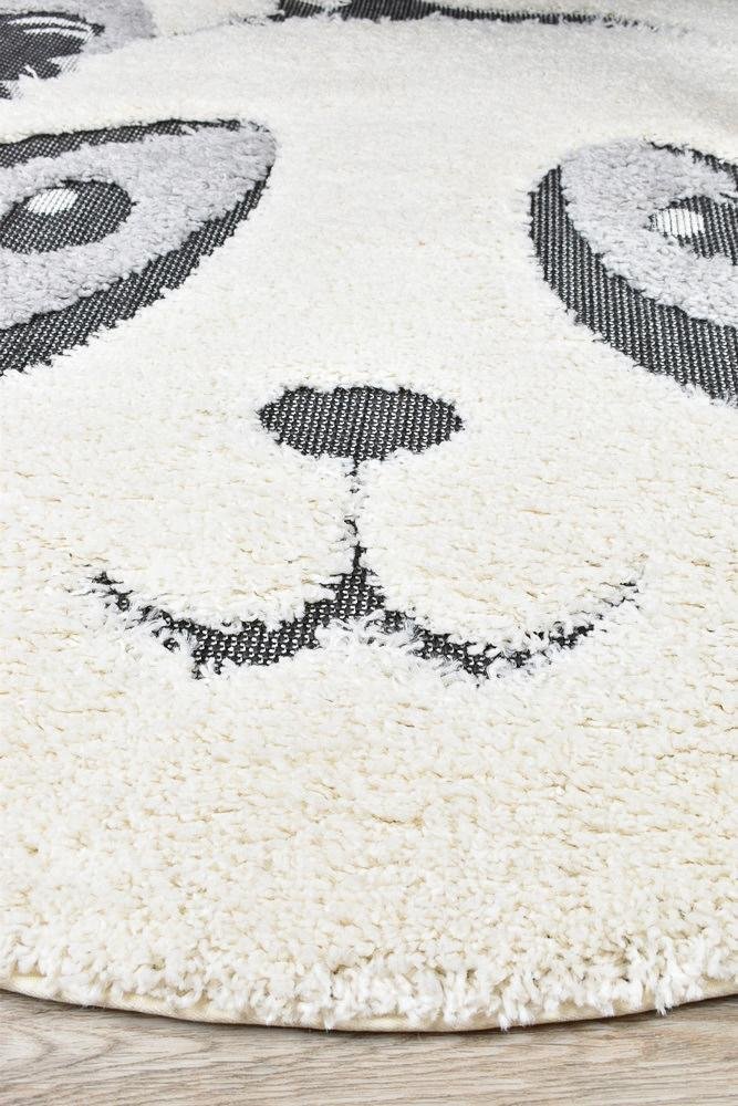Jungle Panda Kids Rug - Floorsome - kids - RICHIE - 15522966 - 120X120 - kids
