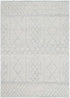 Kaiden Diamond Tribal Grey Wool Rug - Floorsome - Rug - HIMA160200GREY - Rug