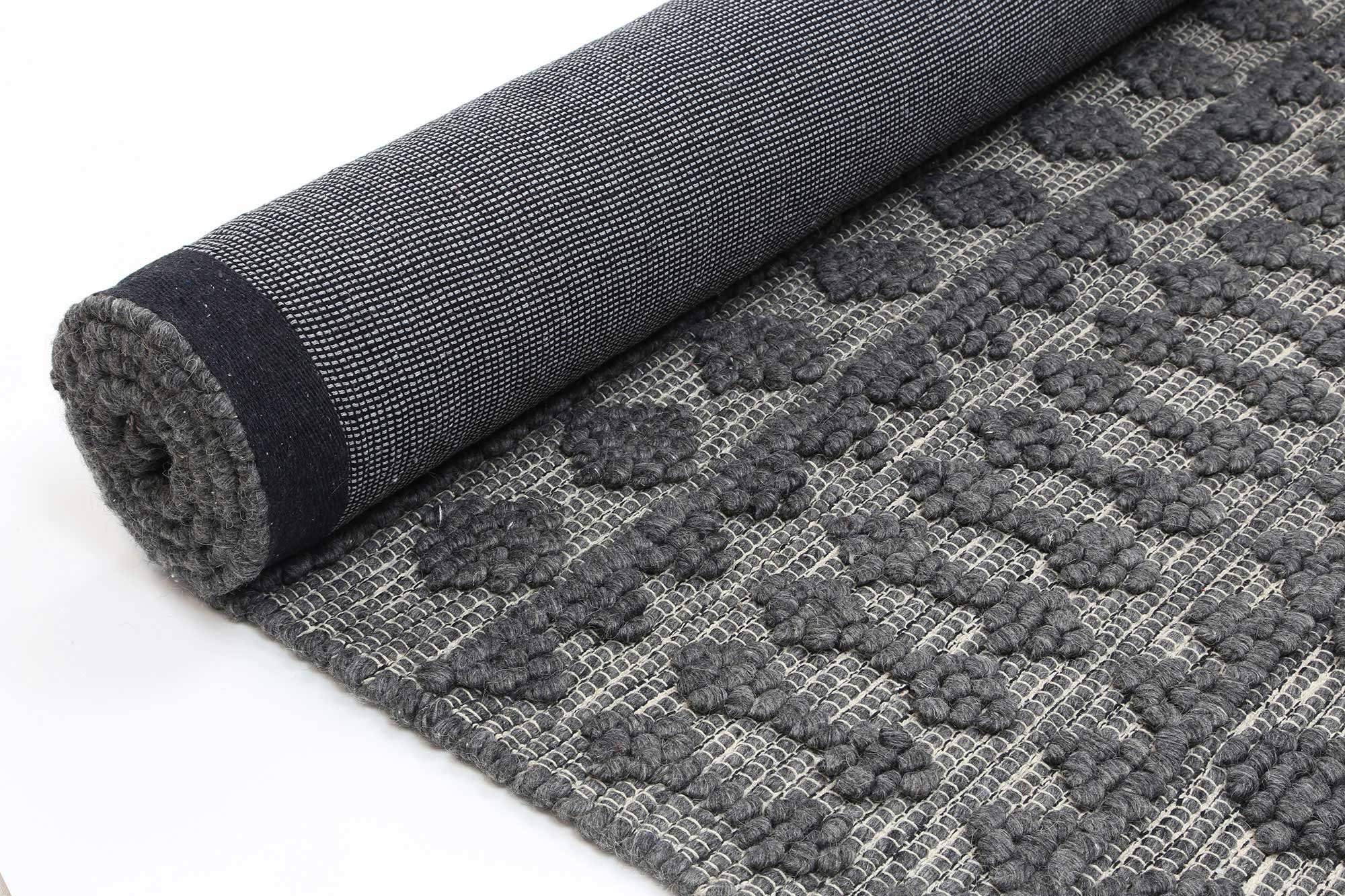 Kaiden Fine Tribal Grey Wool Rug - Floorsome - Rug - HIMA160900GREY - Rug