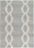 Kaiden Saw Ivory Wool Rug - Floorsome - Rug - HIMA160100IVOR - Rug