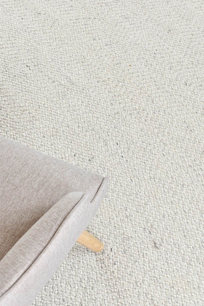Kalvin Wool Silver Ivory Rug - Floorsome - FLATWEAVE - CALVIN - SIL - IVO - 160X230 - FLATWEAVE