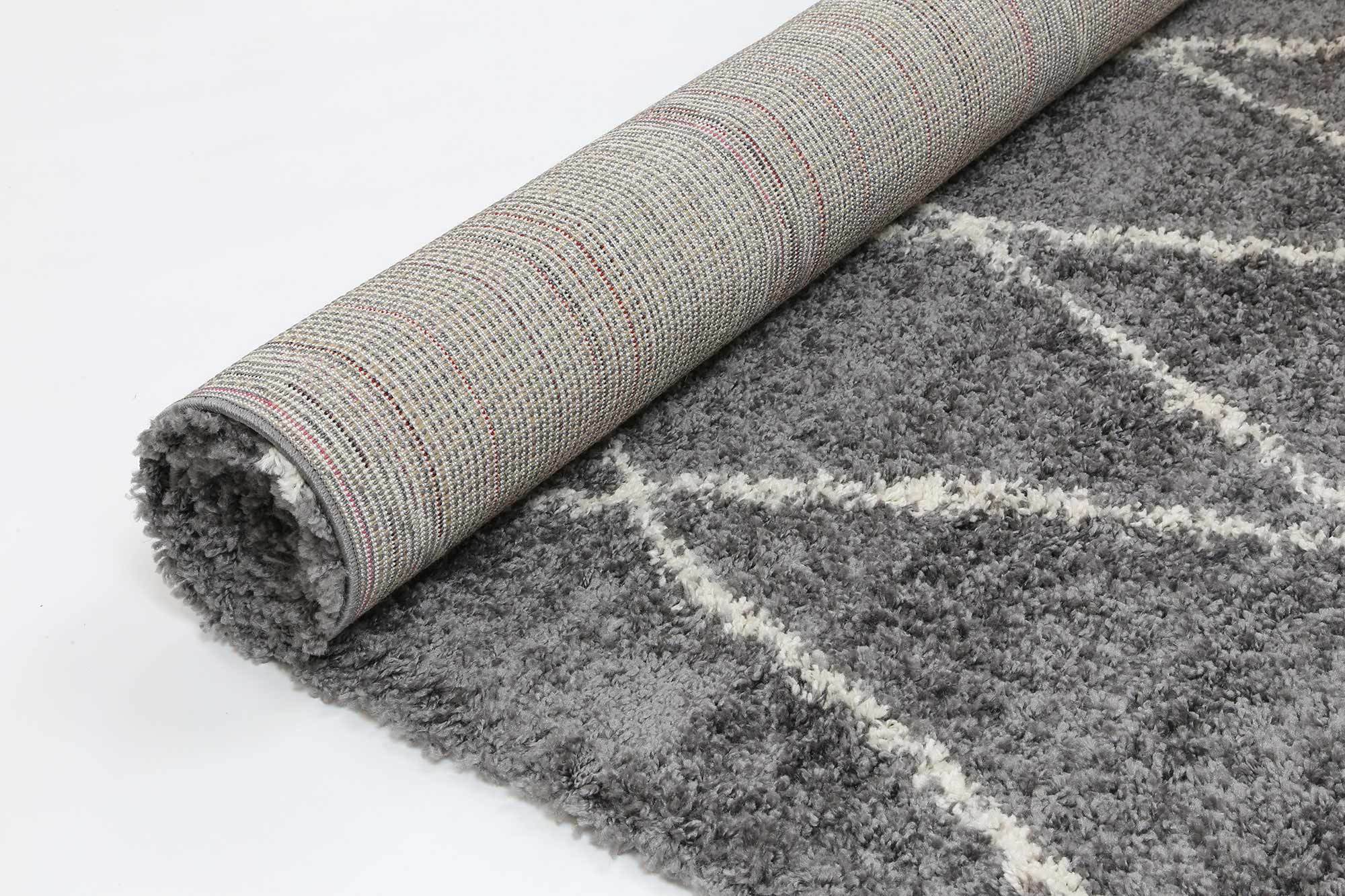 Kasbah Clara Diamond Tribal Grey Rug - Floorsome - Modern Rugs - KASB16031532956 - Modern Rugs