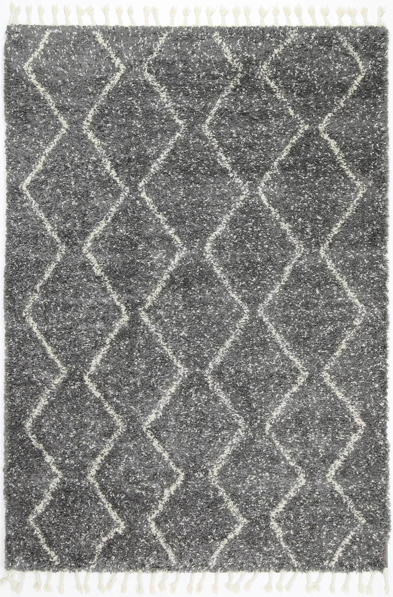Kasbah Levi Fleck Tribal Grey Rug - Floorsome - Morrocan - KASB16031530095 - Morrocan