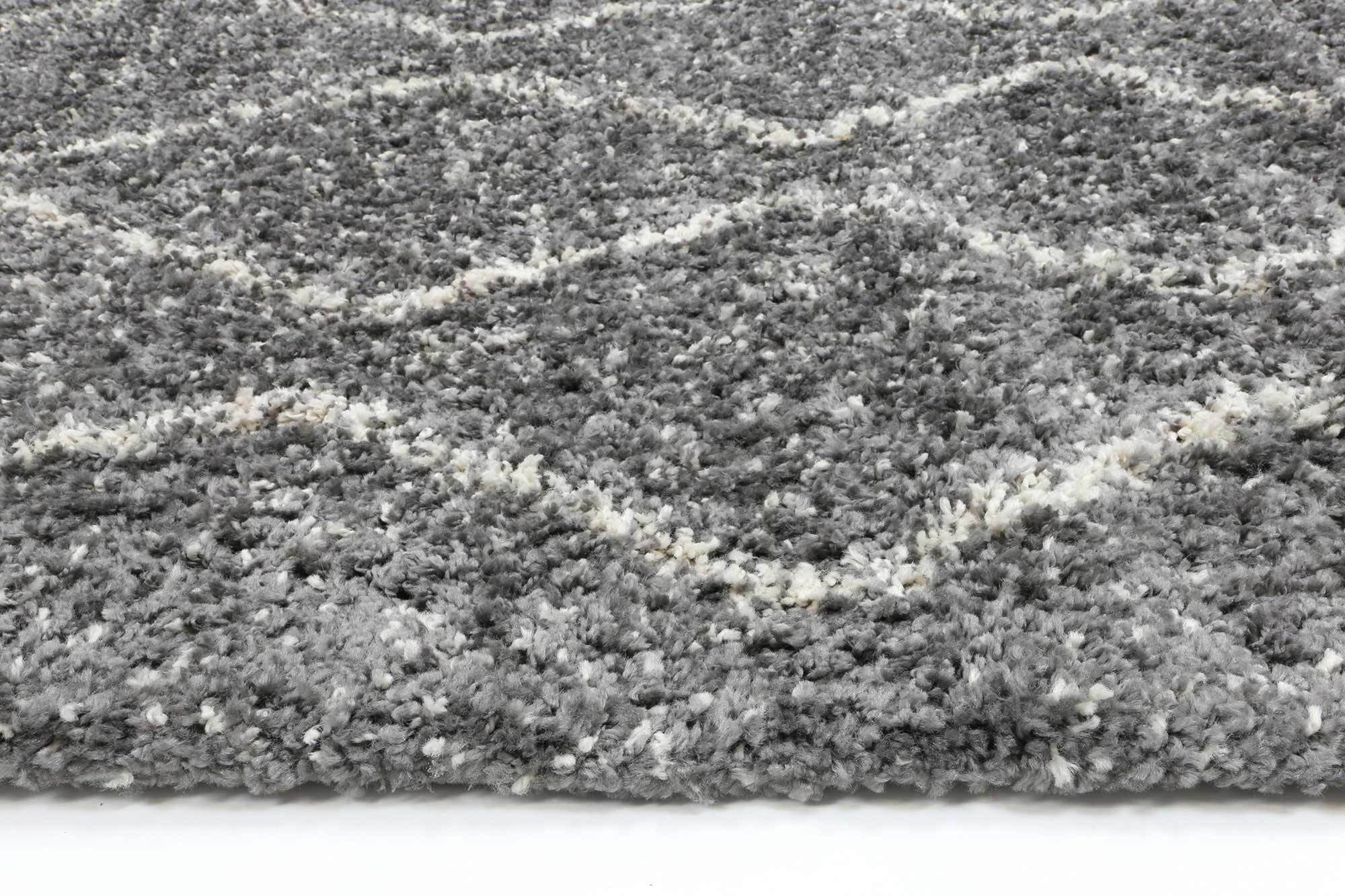Kasbah Levi Fleck Tribal Grey Rug - Floorsome - Morrocan - KASB16031530095 - Morrocan