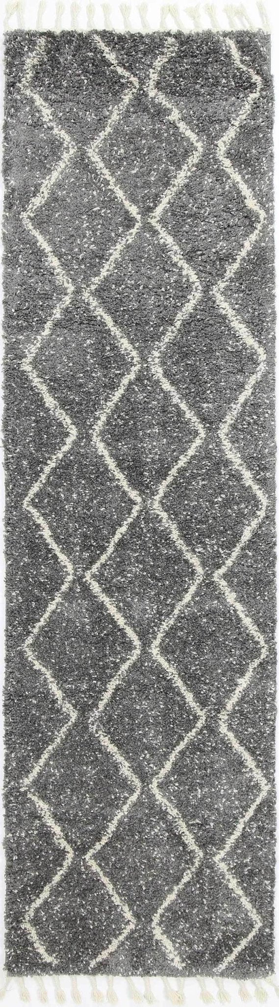 Kasbah Levi Fleck Tribal Grey Rug - Floorsome - Morrocan - KASB16031530095 - Morrocan