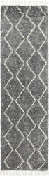 Kasbah Levi Fleck Tribal Grey Rug - Floorsome - Morrocan - KASB16031530095 - Morrocan