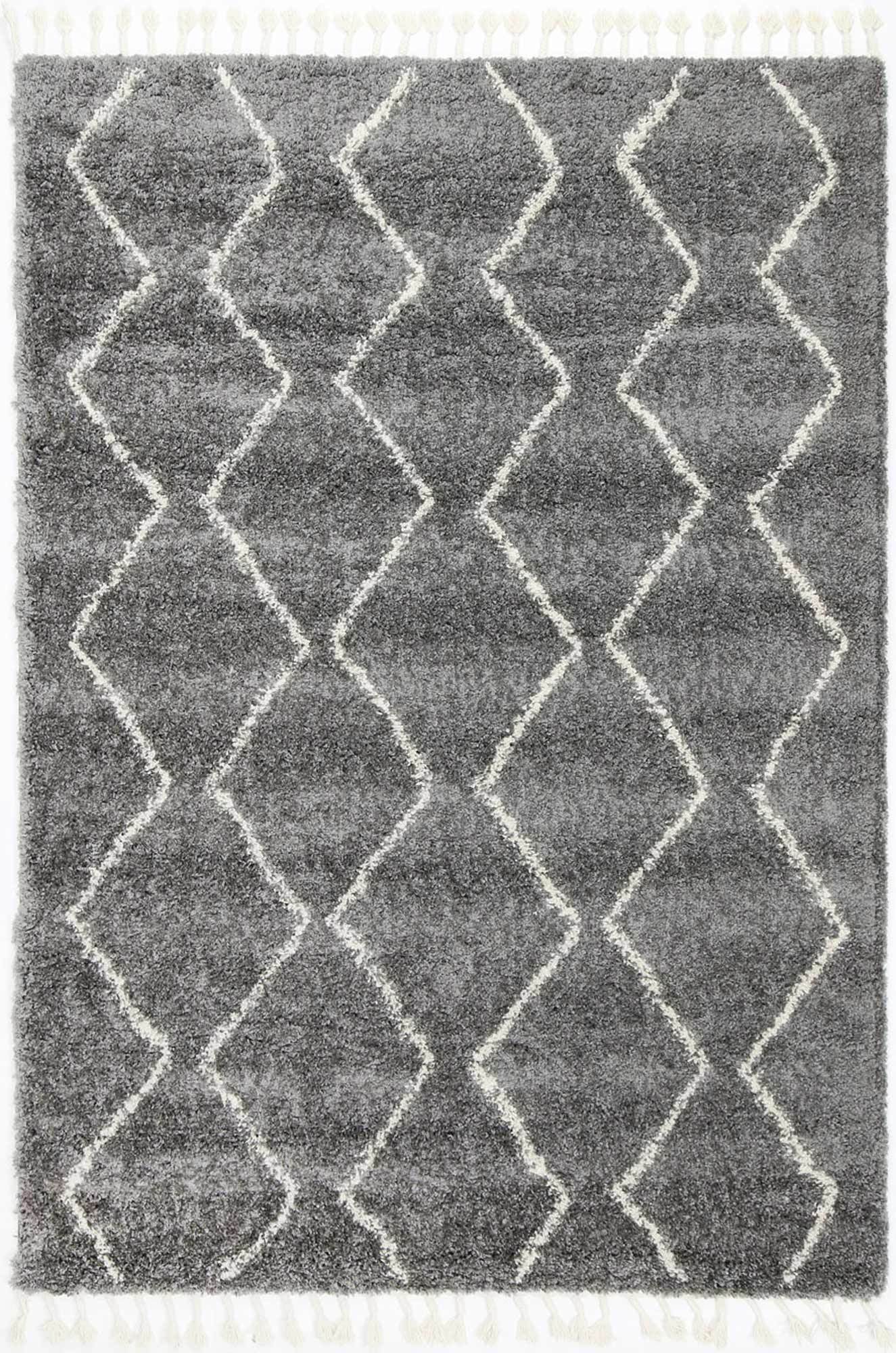 Kasbah Levi Tribal Grey Rug - Floorsome - Modern - KASB16031530956 - Modern
