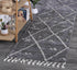 Kasbah Mizzie Tribal Grey Cream Rug - Floorsome - Morrocan - KASB16031528956 - Morrocan