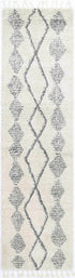 Kasbah Zara Tribal Cream Grey Rug - Floorsome - Morrocan - KASB16031529695 - Morrocan