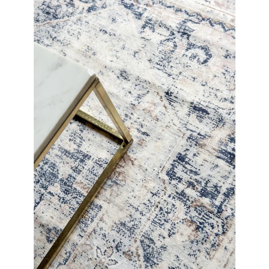 Kiara Distressed Machine Washable Rug - Floorsome - Modern Rugs - MWRKIARA0090150 - Modern Rugs
