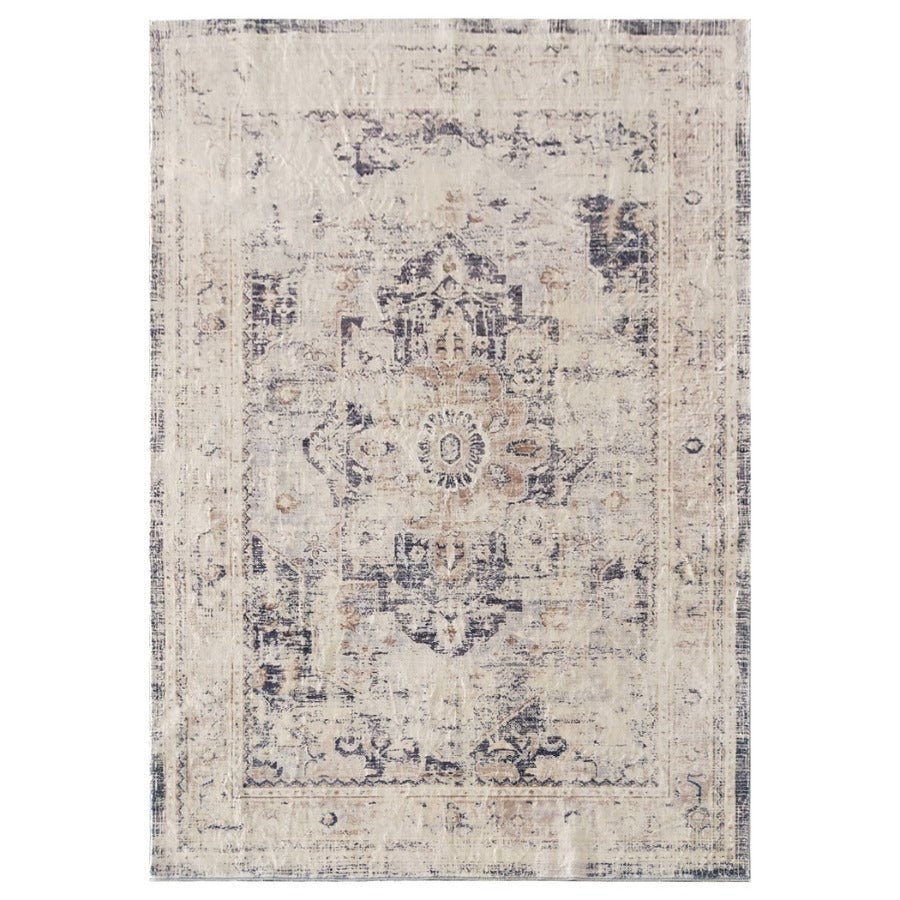 Kiara Distressed Machine Washable Rug - Floorsome - Modern Rugs - MWRKIARA0090150 - Modern Rugs