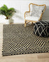 Kimi Hand Woven Tribal Jute Rug - Floorsome - Natural - KYA - 26 - NAT - 225X155 - Natural