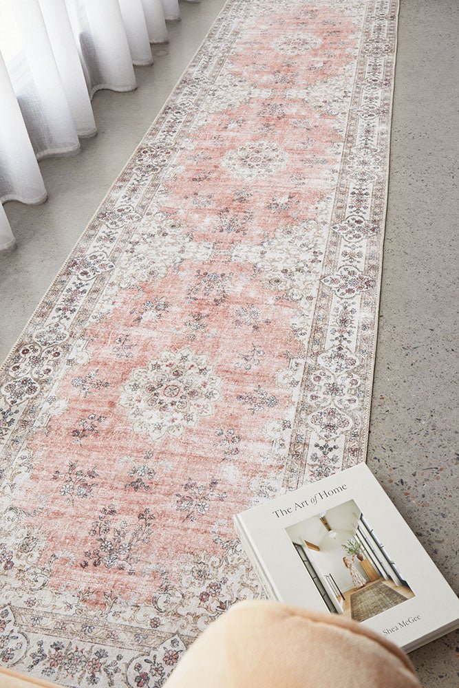 Kindred Coco Peach Runner - Floorsome - Kindred Collection - KIN - COCO - 200X75 - Kindred Collection