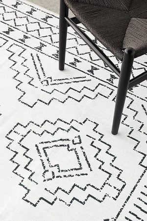 Kindred Leeroy White Washable Rug - Floorsome - Kindred Collection
