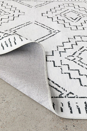 Kindred Leeroy White Washable Rug - Floorsome - Kindred Collection