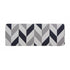 Kitchen Mat - Herringbone Navy - Floorsome - Kitchen Mat - KITGRYHERR18065 - Kitchen Mat