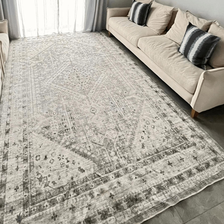 Lagos Grey Machine Washable Rug - Floorsome - Modern - MWRLAGOS0060180 - Modern