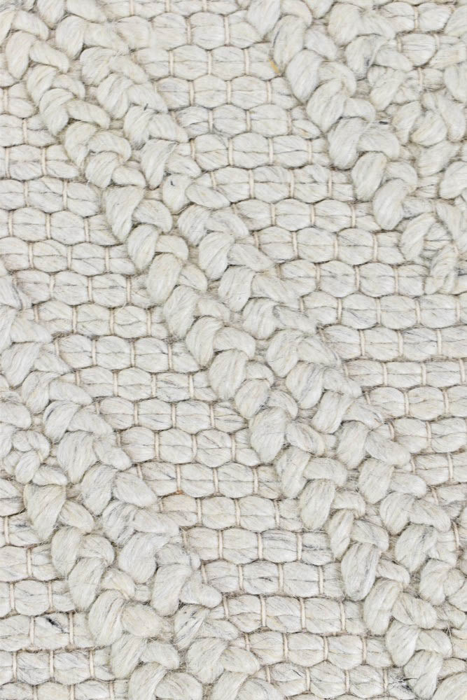 Lapis Ivory Wool Rug - Floorsome - FLATWEAVE - FINTONA - IVORY - 160X230 - FLATWEAVE