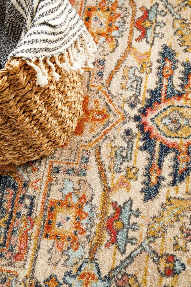 Legacy 850 Rust Round Rug - Floorsome - MODERN - LEG - 850 - RUST - 150X150 - MODERN
