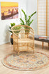 Legacy 850 Rust Round Rug - Floorsome - MODERN - LEG - 850 - RUST - 150X150 - MODERN