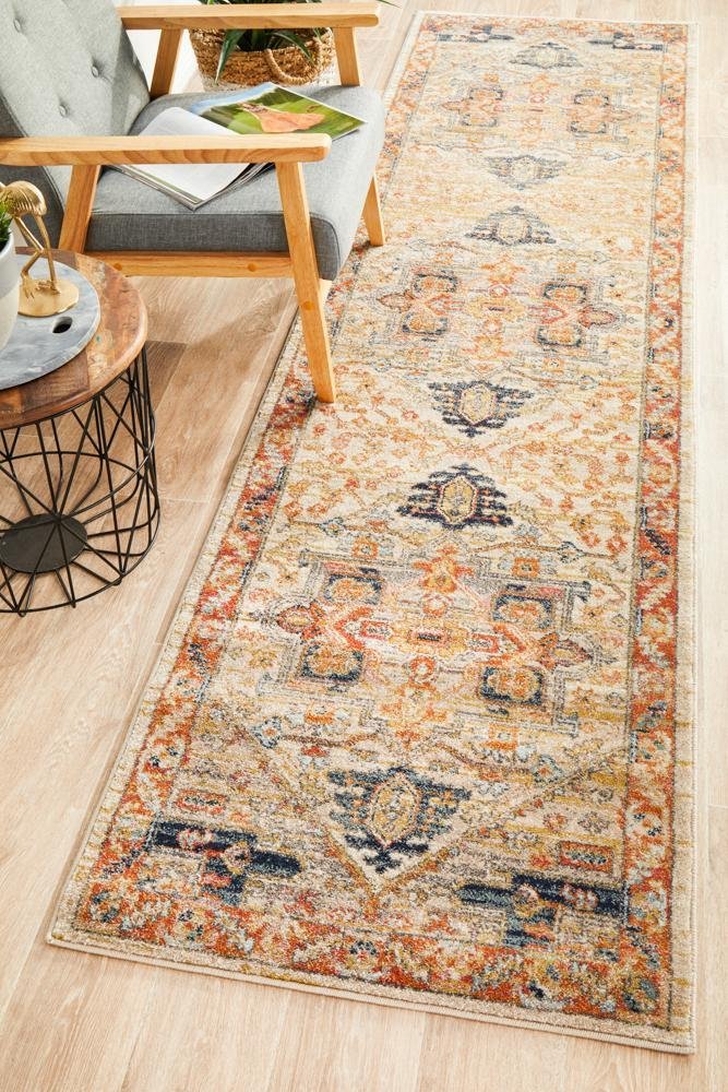 Legacy 850 Rust Runner Rug - Floorsome - MODERN - LEG - 850 - RUST - 300X80 - MODERN