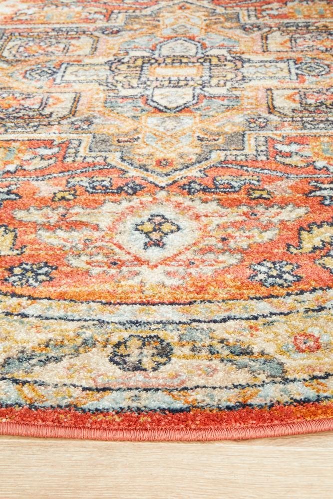 Legacy 850 Terracotta Round Rug - Floorsome - MODERN - LEG - 850 - TERA - 150X150 - MODERN