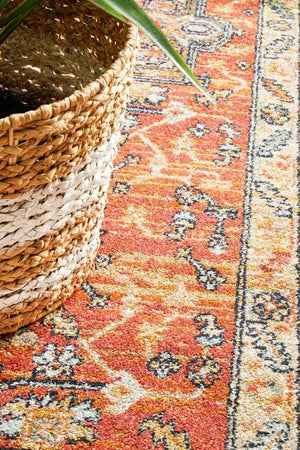 Legacy 850 Terracotta Runner Rug - Floorsome - MODERN
