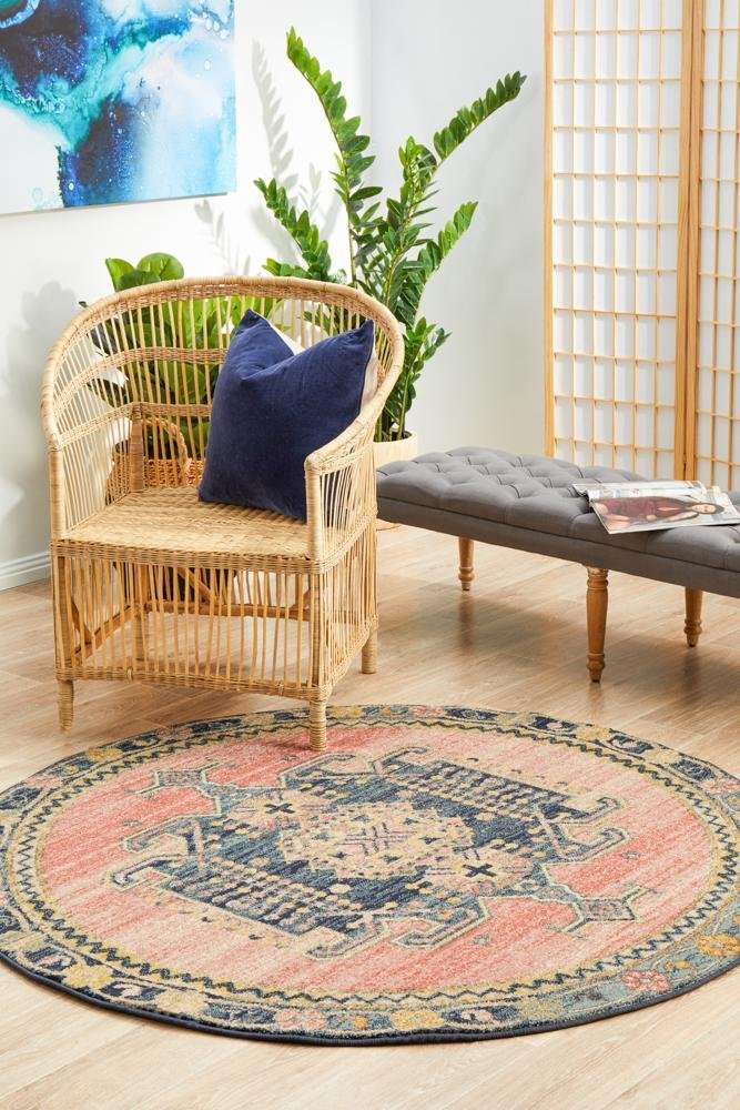 Legacy 852 Earth Round Rug - Floorsome - MODERN - LEG - 852 - EART - 150X150 - MODERN