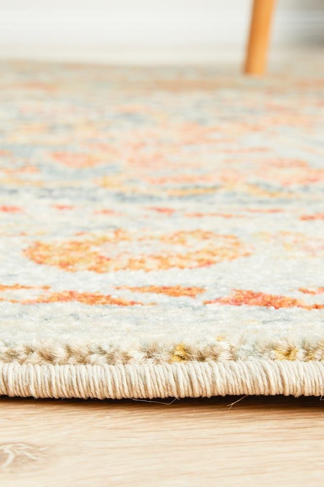 Legacy 853 Blue Round Rug - Floorsome - MODERN - LEG - 853 - BLUE - 150X150 - MODERN