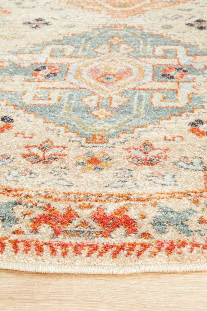 Legacy 854 Autumn Round Rug - Floorsome - MODERN