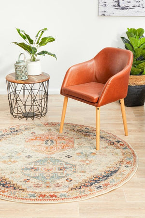 Legacy 854 Autumn Round Rug - Floorsome - MODERN