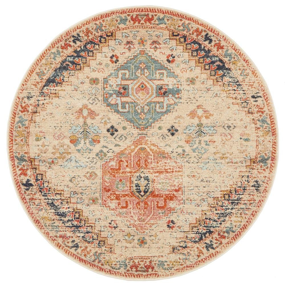Legacy 854 Autumn Round Rug - Floorsome - MODERN