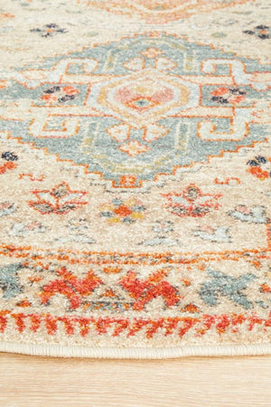 Legacy 854 Autumn Round Rug - Floorsome - MODERN