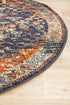 Legacy 854 Navy Round Rug - Floorsome - MODERN - LEG - 854 - NAVY - 150X150 - MODERN