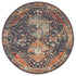Legacy 854 Navy Round Rug - Floorsome - MODERN - LEG - 854 - NAVY - 150X150 - MODERN