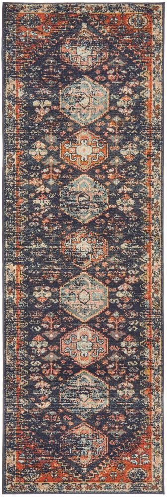Legacy 854 Navy Rug - Floorsome - MODERN - LEG - 854 - NAVY - 300X80 - MODERN