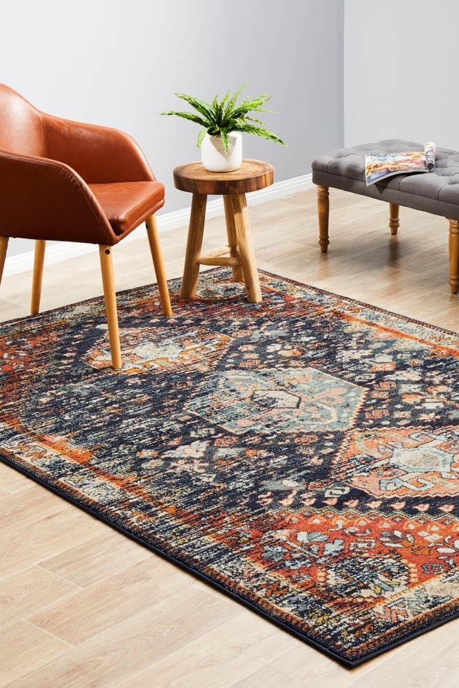 Legacy 854 Navy Rug - Floorsome - MODERN - LEG - 854 - NAVY - 230X160 - MODERN
