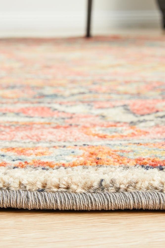 Legacy 856 Crimson Round Rug - Floorsome - MODERN - LEG - 856 - CRIM - 150X150 - MODERN