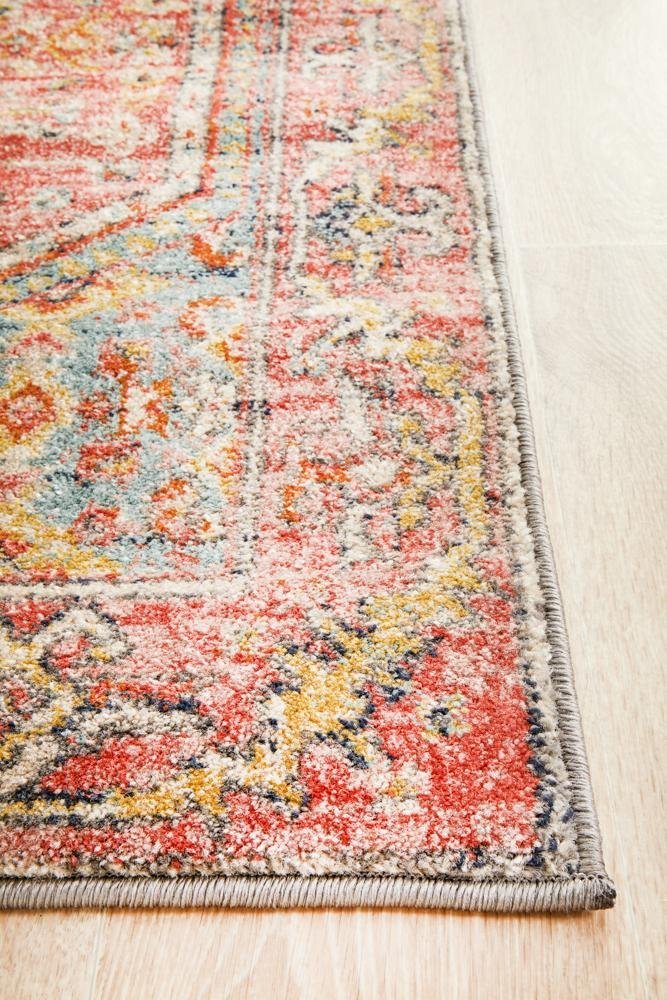 Legacy 856 Crimson Runner Rug - Floorsome - MODERN - LEG - 856 - CRIM - 300X80 - MODERN
